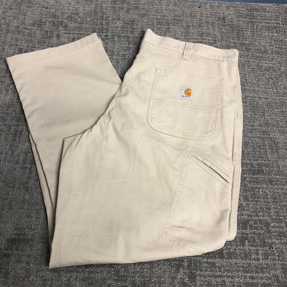 Carhartt Relaxed Fit Men's Beige Cargo Pants 30x32